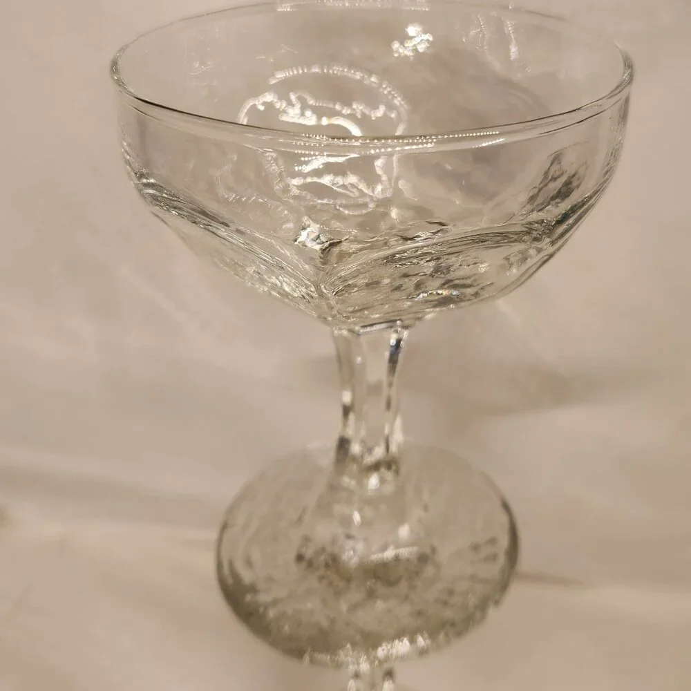 Libbey Chivalry Shallow Champagne Glasses